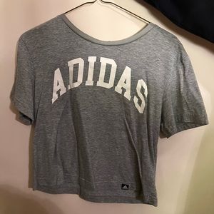 Adidas crop top size small